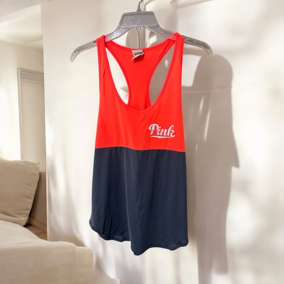 PINK Victoria's Secret Tops - PINK Victoria's Secret Women's Two-Tone Tank Top